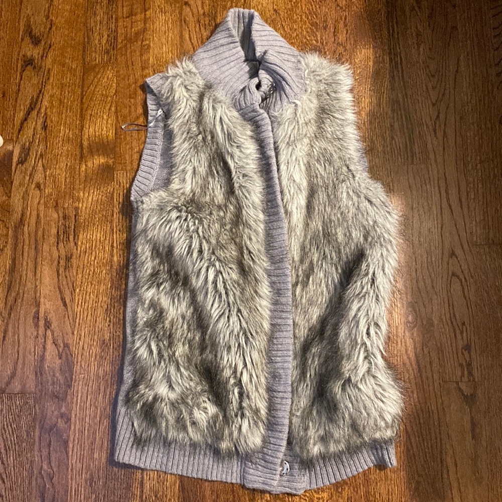 Michael Kors faux fur vest